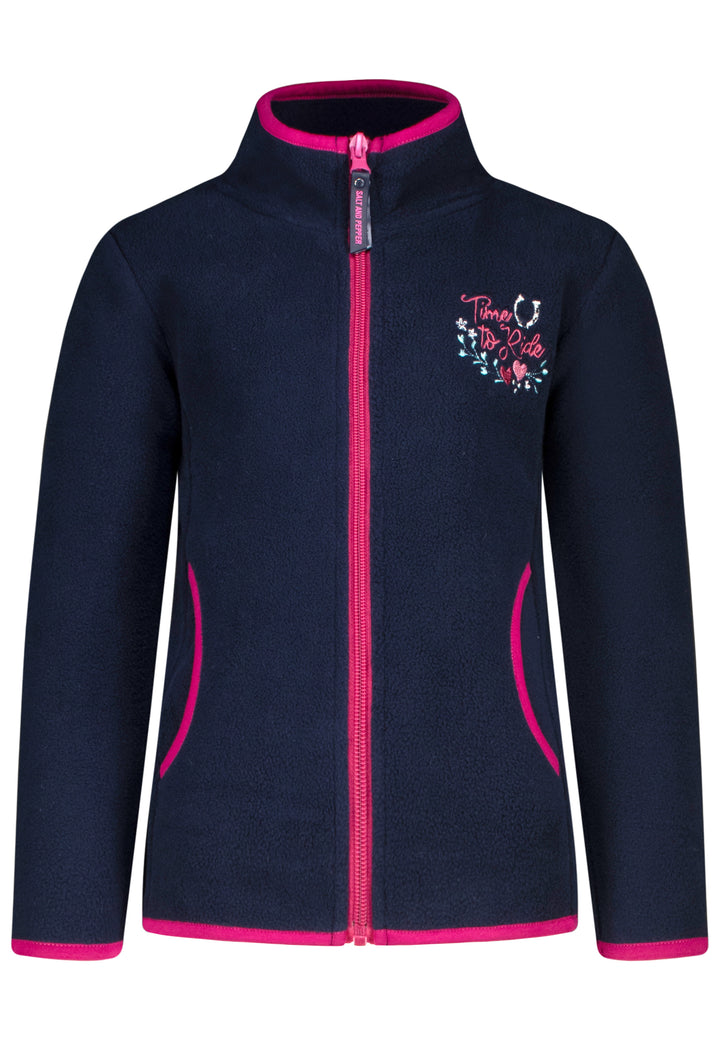 salt and pepper Mädchen Fleece Jacket Horses 55520738600