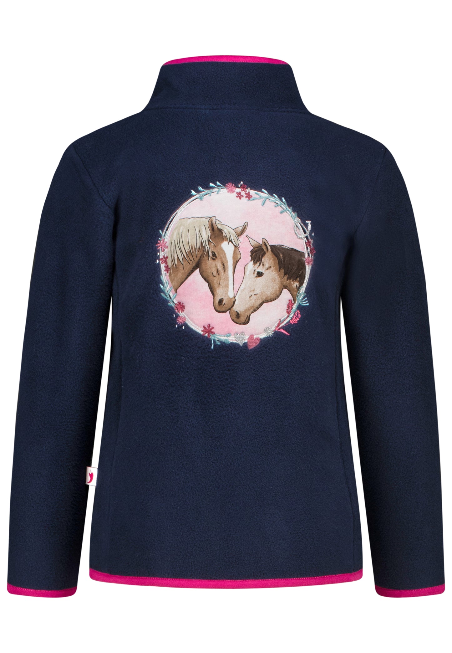 salt and pepper Mädchen Fleece Jacket Horses 55520738600