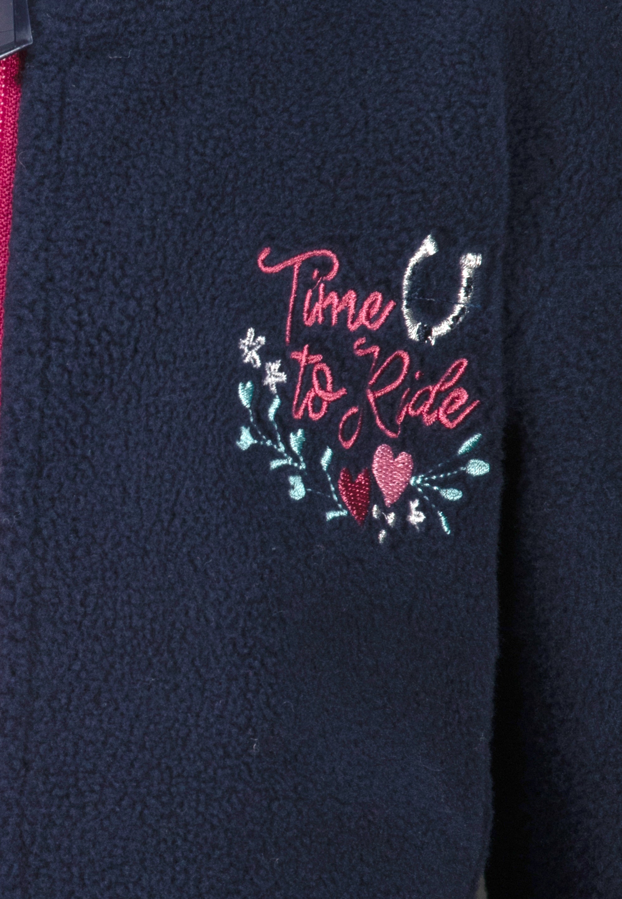 salt and pepper Mädchen Fleece Jacket Horses 55520738600