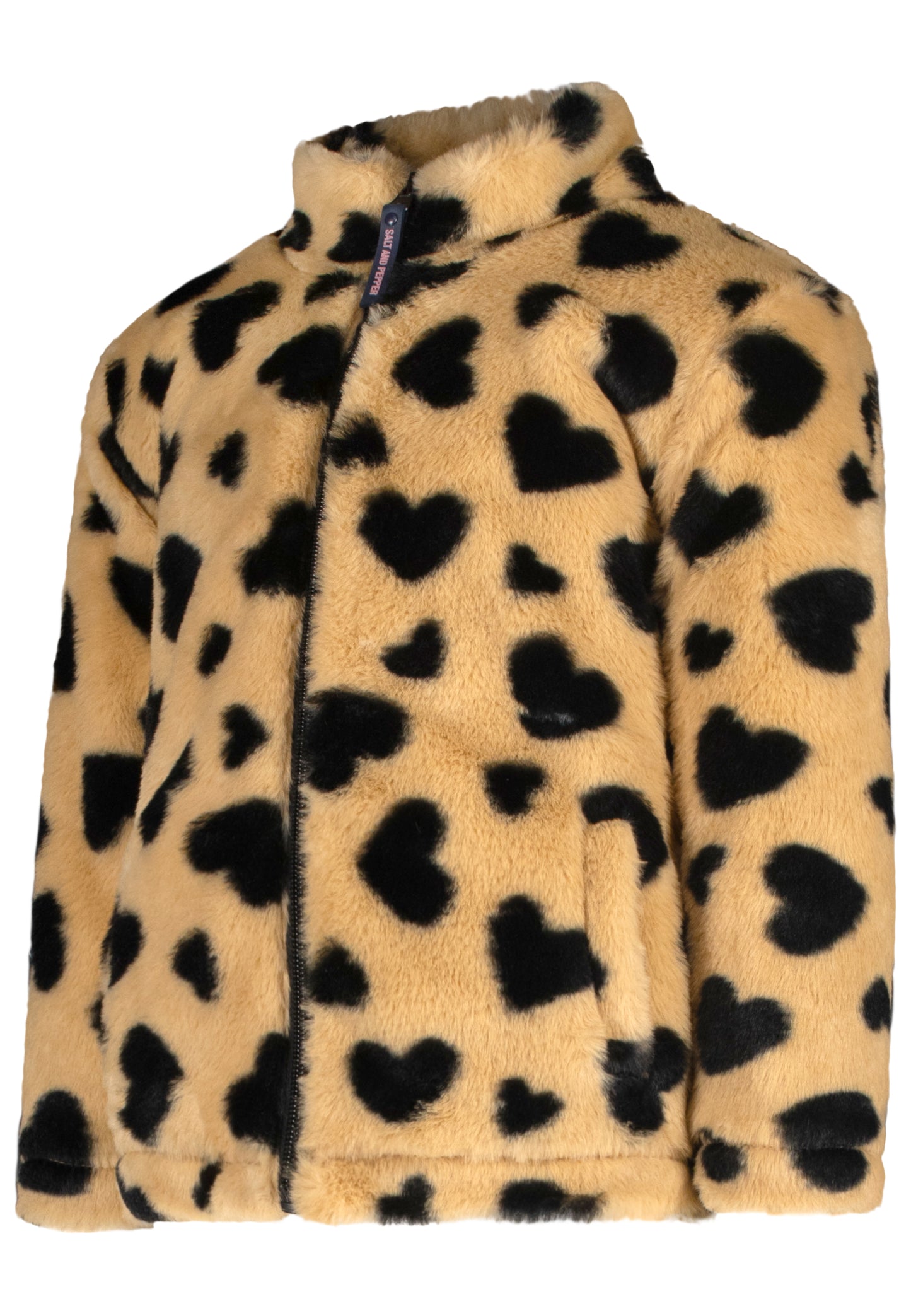 salt and pepper Mädchen Plushjacket 55520738710