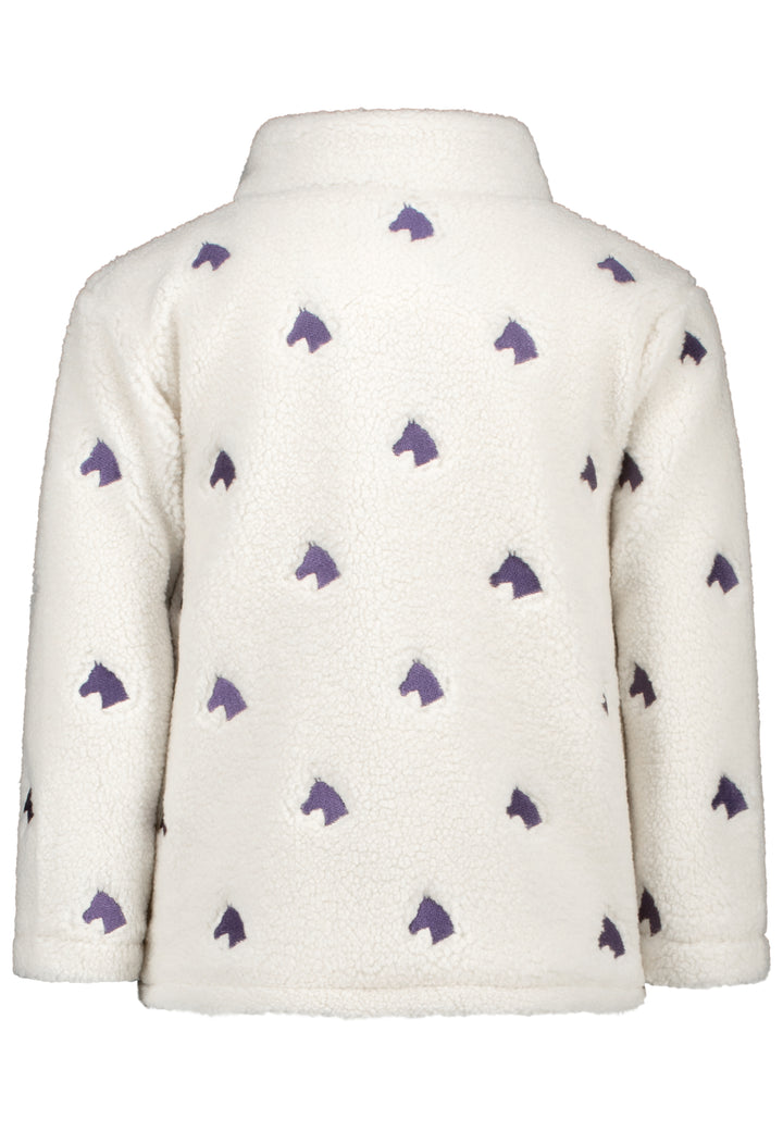 salt and pepper Mädchen Teddyplush Jacket Horses 55520738790