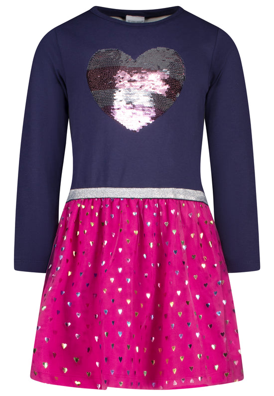 salt and pepper Mädchen Kleid Heart 55590318190