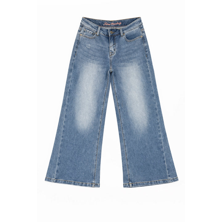 Blue Monkey Damen Jeanshose Culotte 57Liora