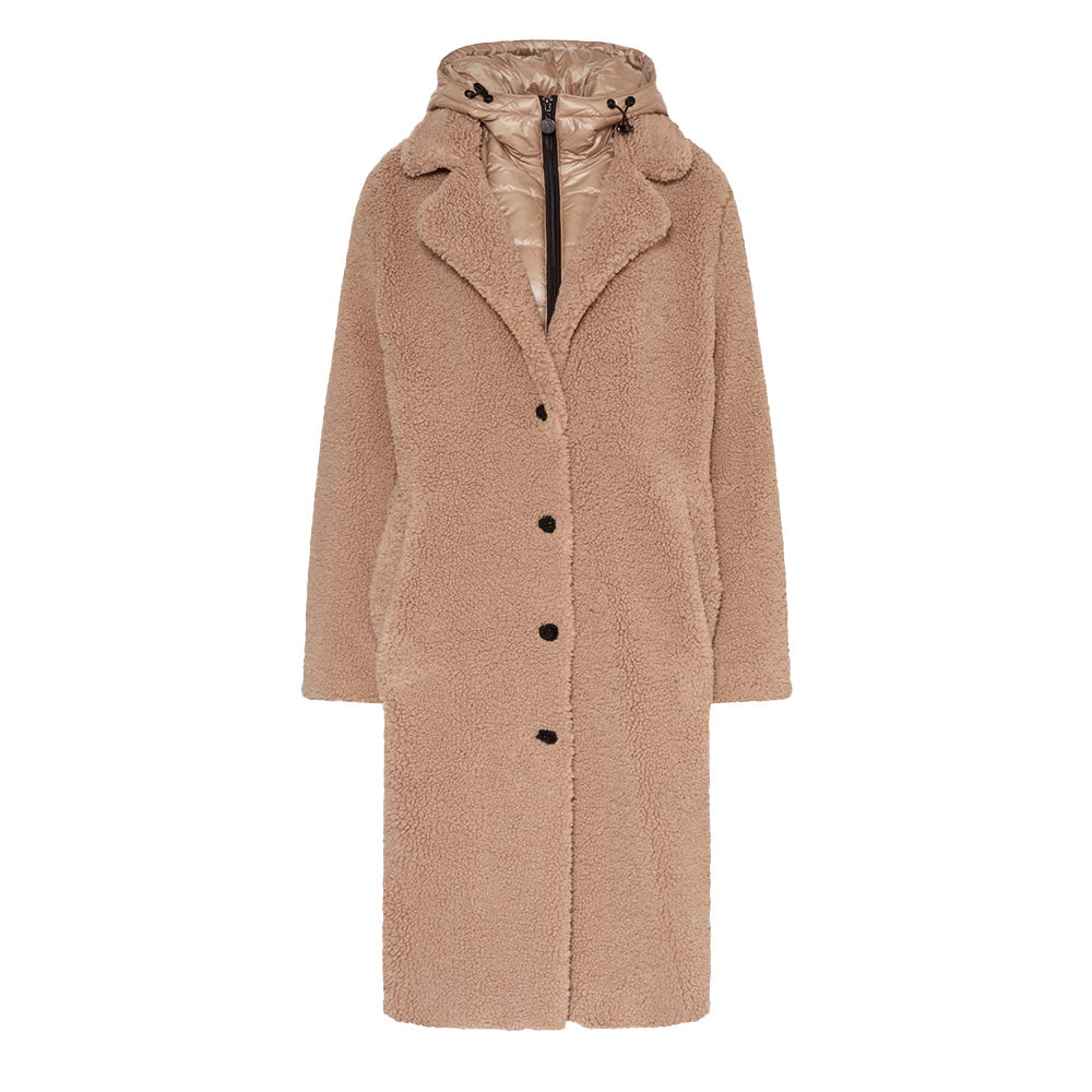 Frieda & Freddies Damen Jacke  Teddyfell-Mantel GINEZ