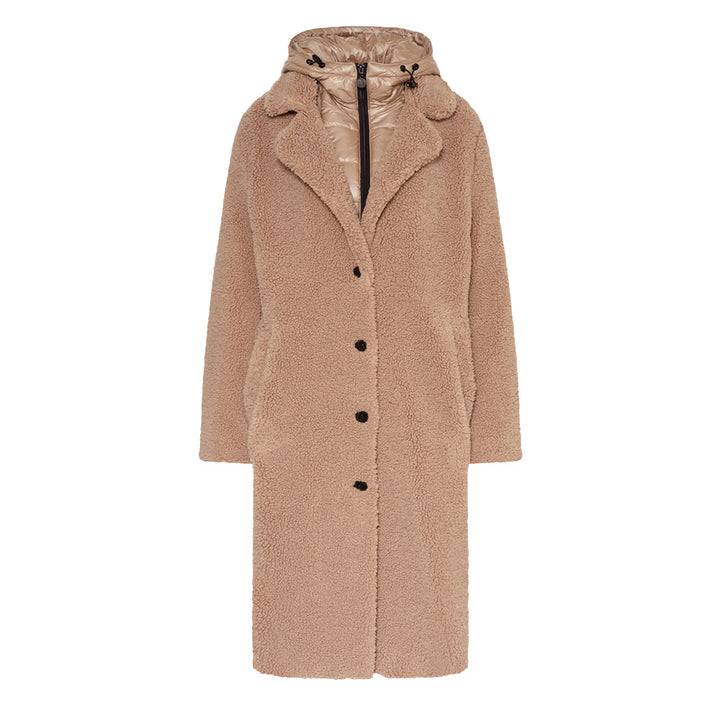 Frieda & Freddies Damen Jacke  Teddyfell-Mantel GINEZ