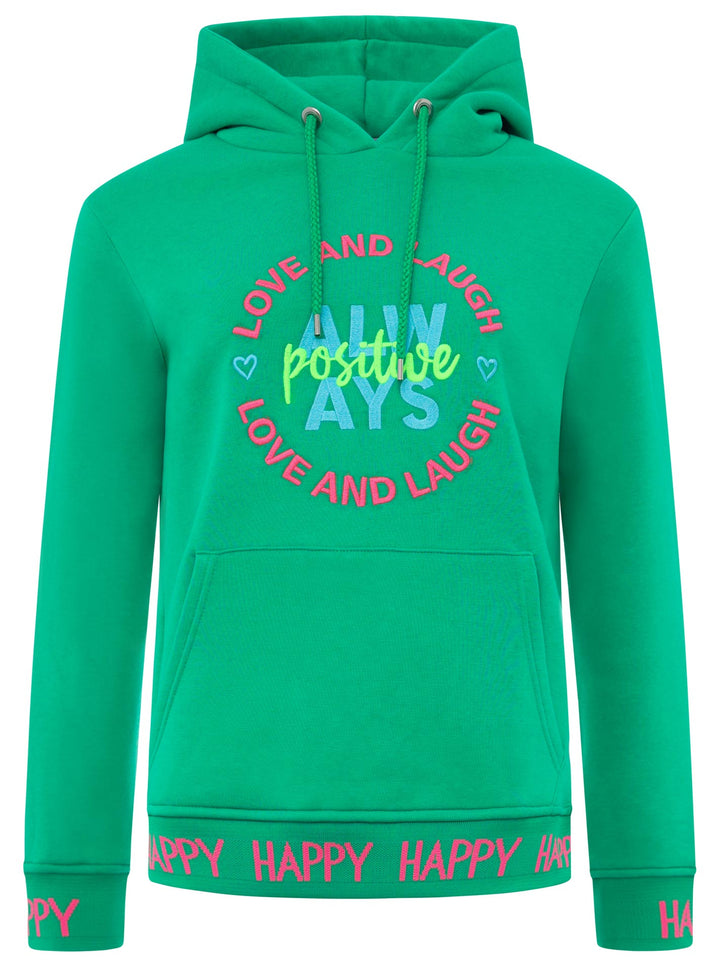 Zwillingsherz Damen  Kapuzen-Pullover BW "Victoria"