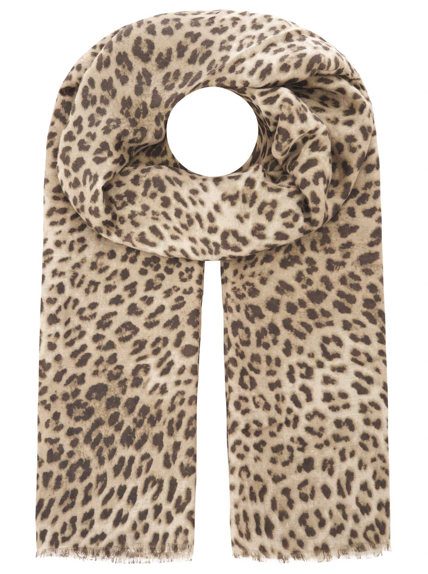 Zwillingsherz Damen Schal "Print Leo"
