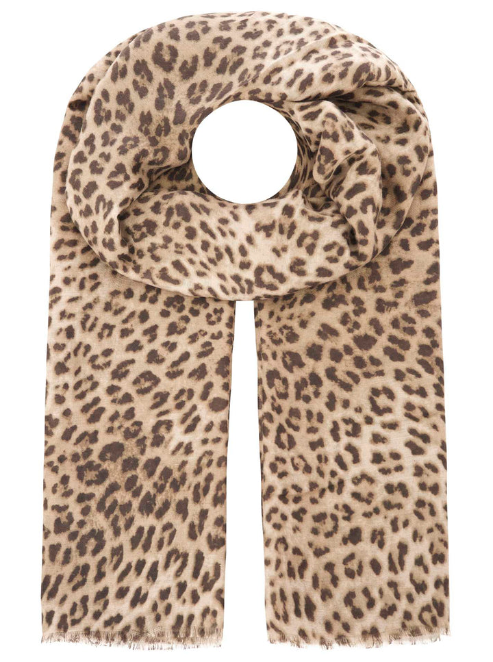 Zwillingsherz Damen Schal "Print Leo"