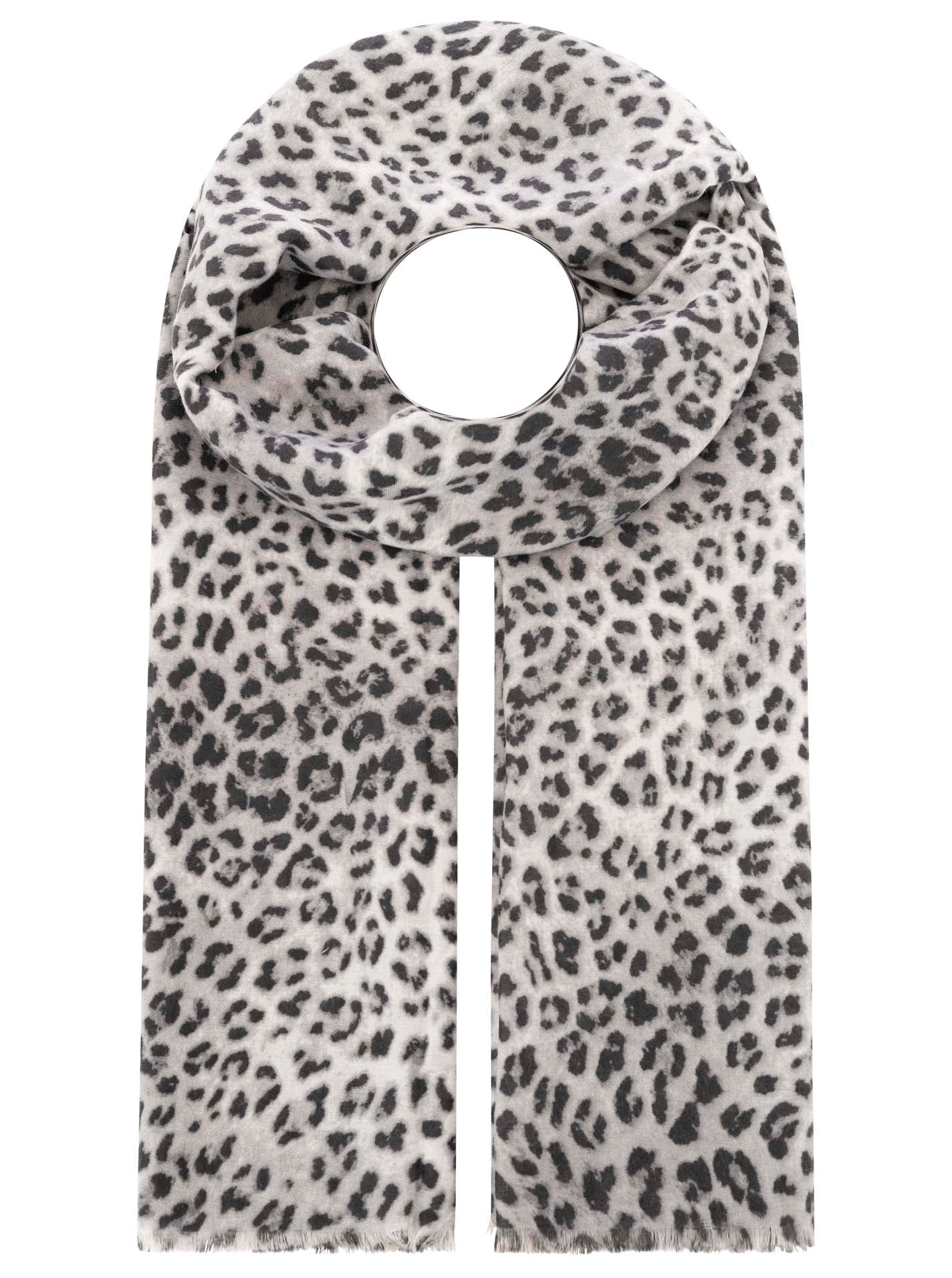Zwillingsherz Damen Schal "Print Leo"