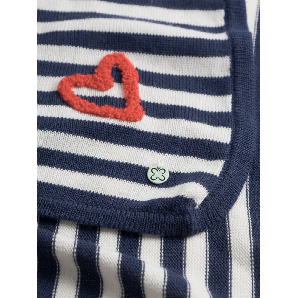 Codello Damen Schal Dreieckstuch mit Stickerei