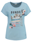 Key Largo Damen T-Shirt WT SUNSET ROUND