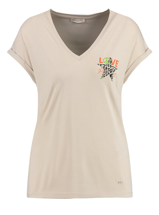 Key Largo Damen T-Shirt WT STAR V-NECK