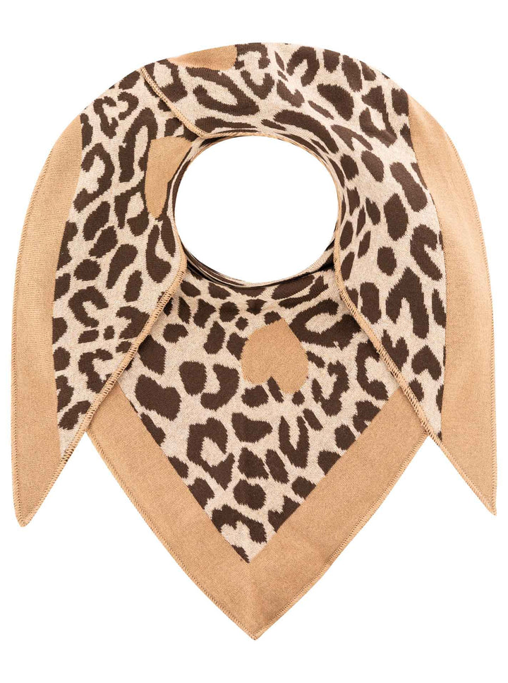 Zwillingsherz Damen Dreieckstuch BW "Liebes Leo"