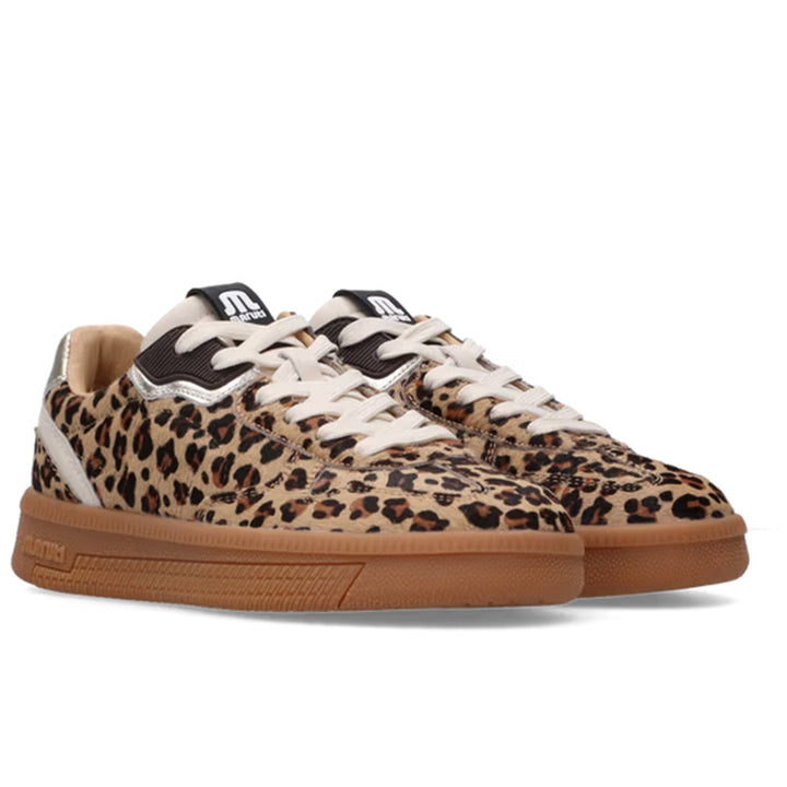 Maruti Damen Schuhe Sneaker Yale Hairon Leopard  Tan