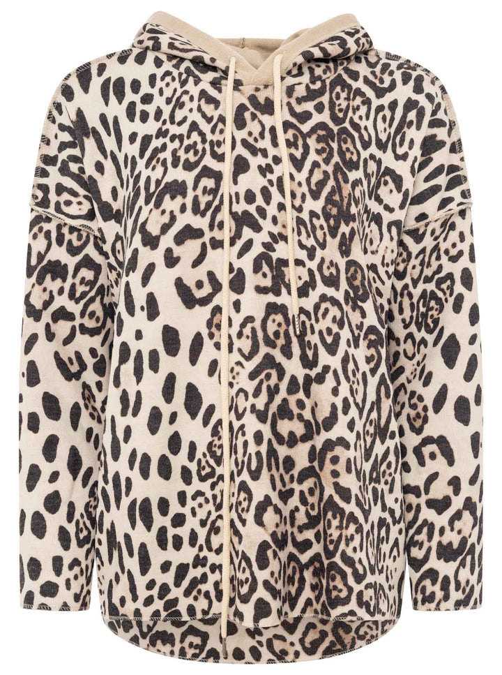 Zwillingsherz Damen Pullover Doubleface Hoodie "Classic Leo"