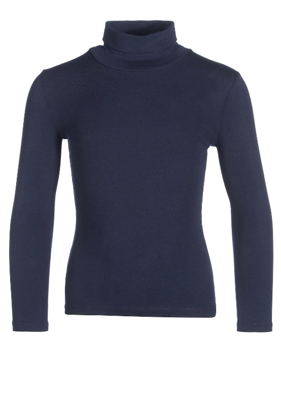 Happy Girls by Eisend Mädchen Basic Langarmshirt mit Rollkragen