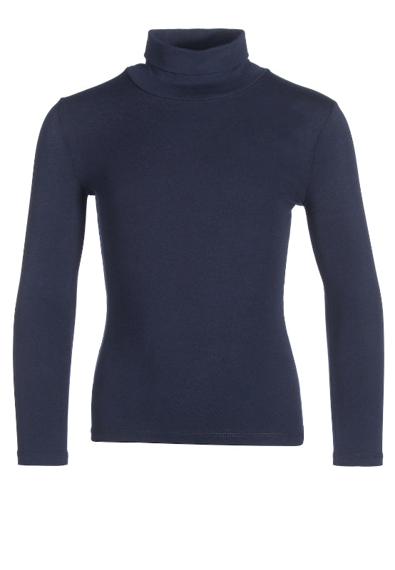 Happy Girls by Eisend Mädchen Basic Langarmshirt mit Rollkragen