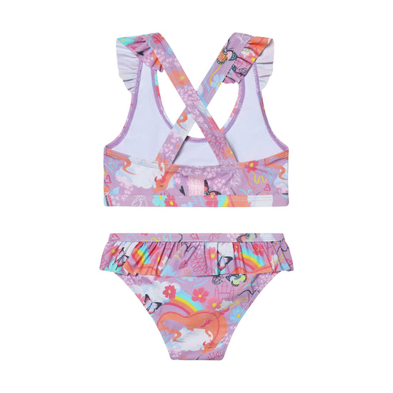 Color Kids Mädchen Bikini 720337 – lavender mist