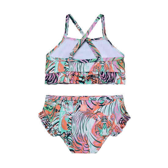 Color Kids Mädchen Bikini 720339 – begonia pink