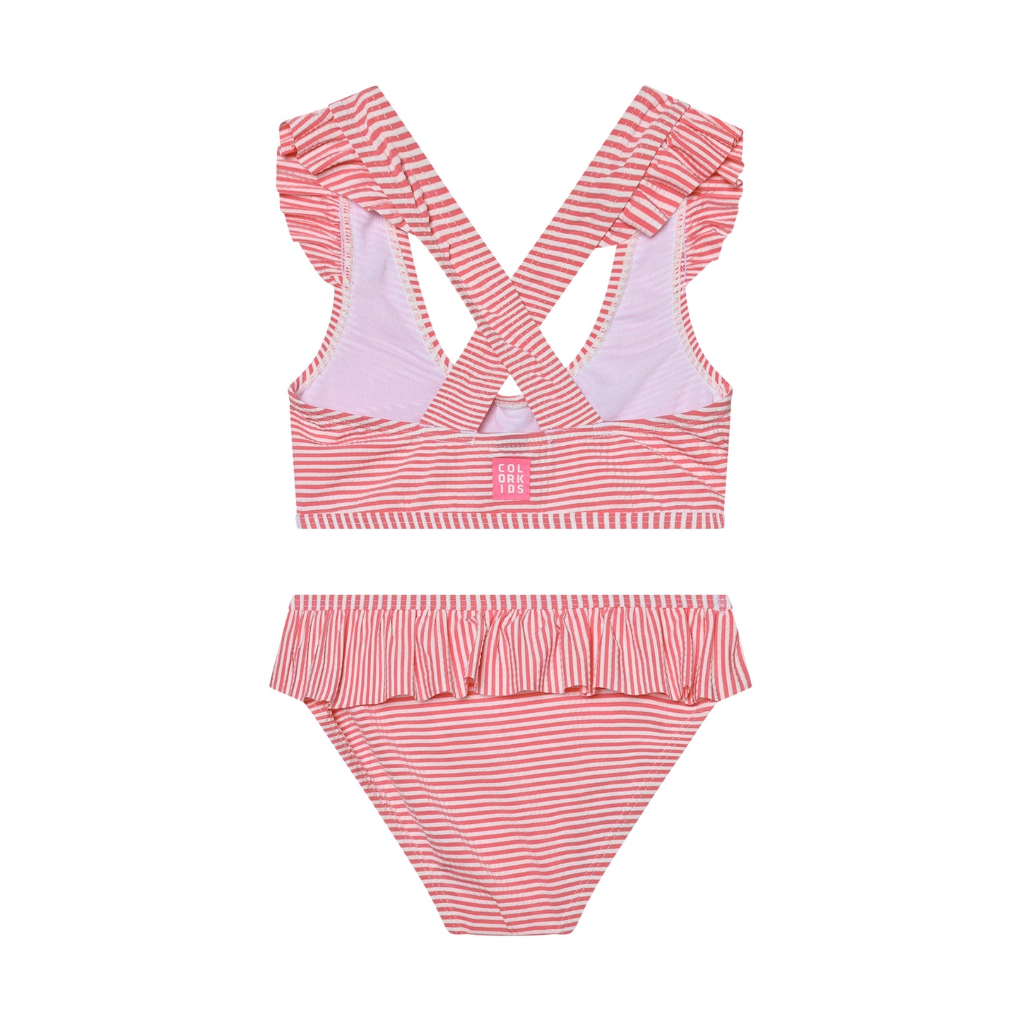 Color Kids Mädchen Bikini 720347 – pink lemonade