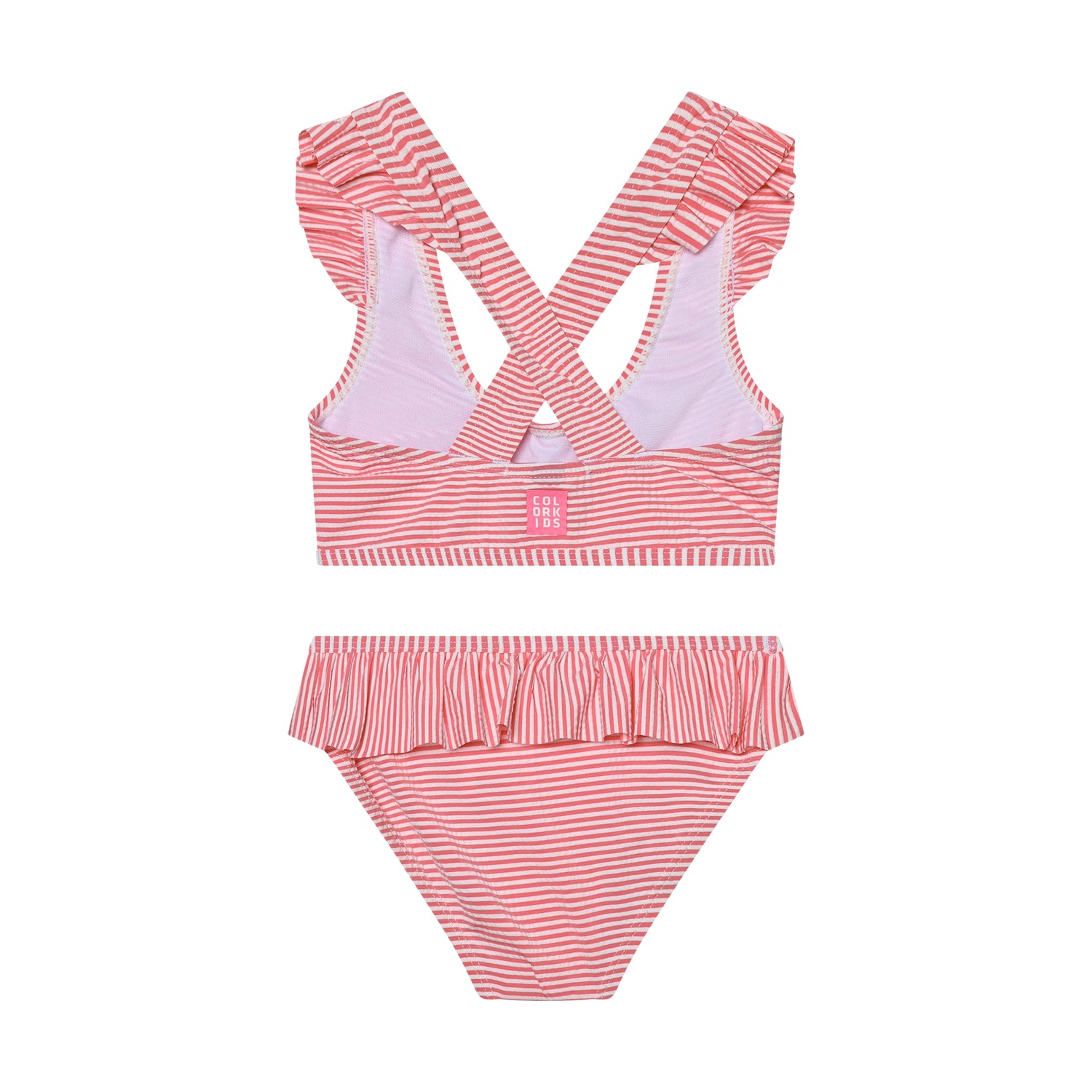 Color Kids Mädchen Bikini 720347 – pink lemonade