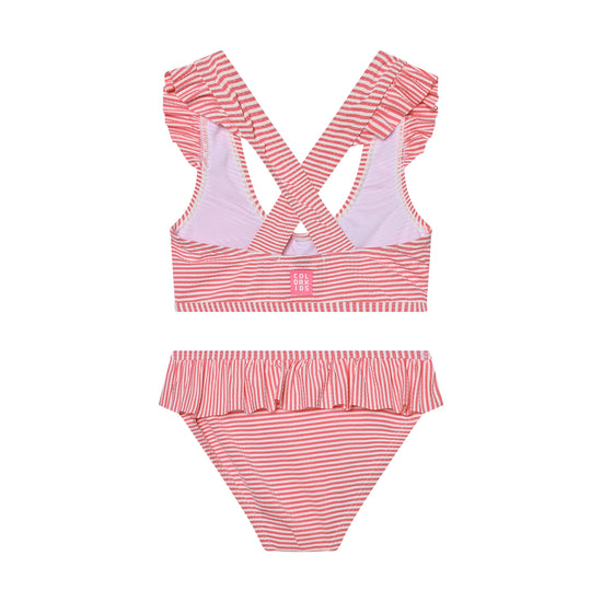 Color Kids Mädchen Bikini 720347 – pink lemonade