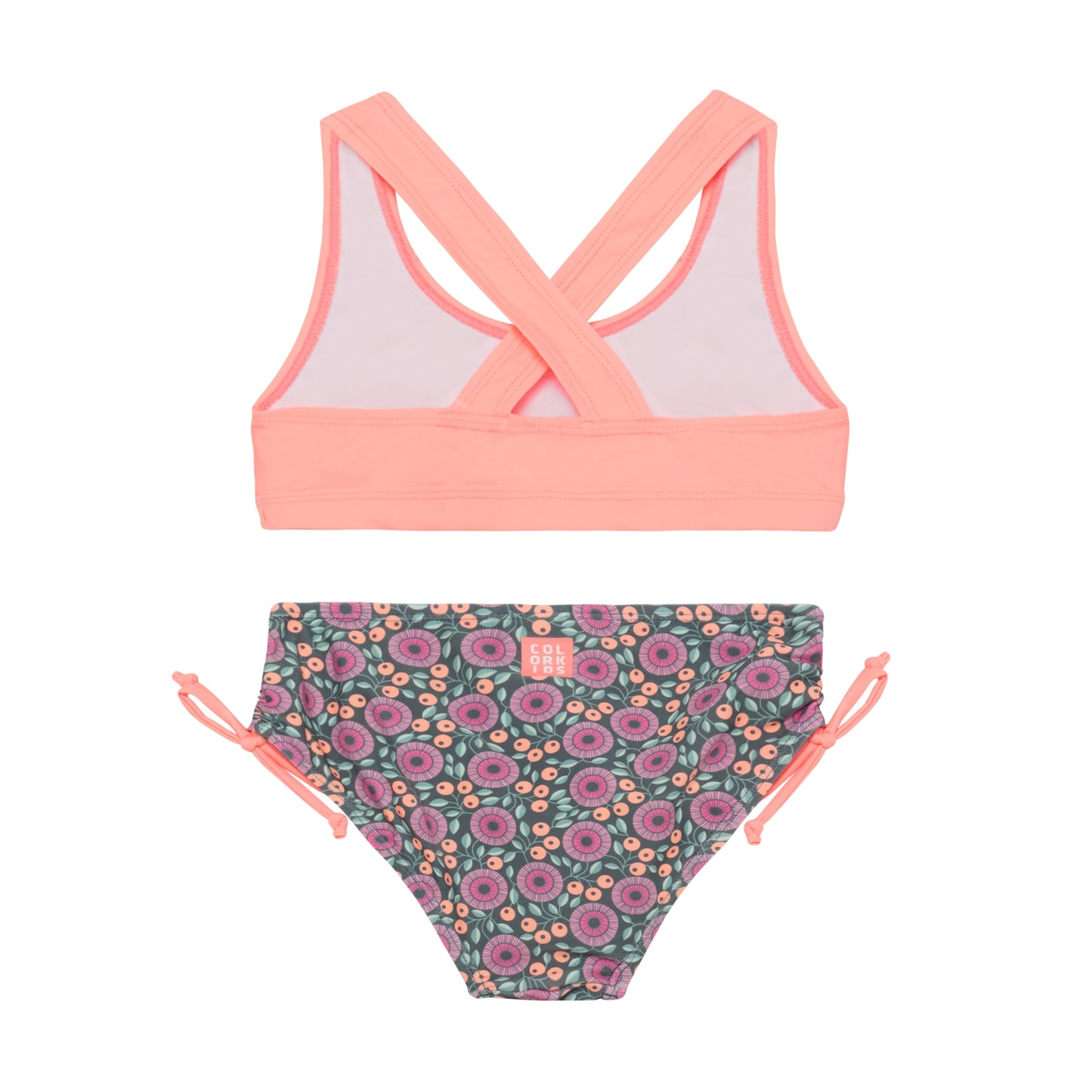 Color Kids Mädchen Bikini 720365 – turbulence