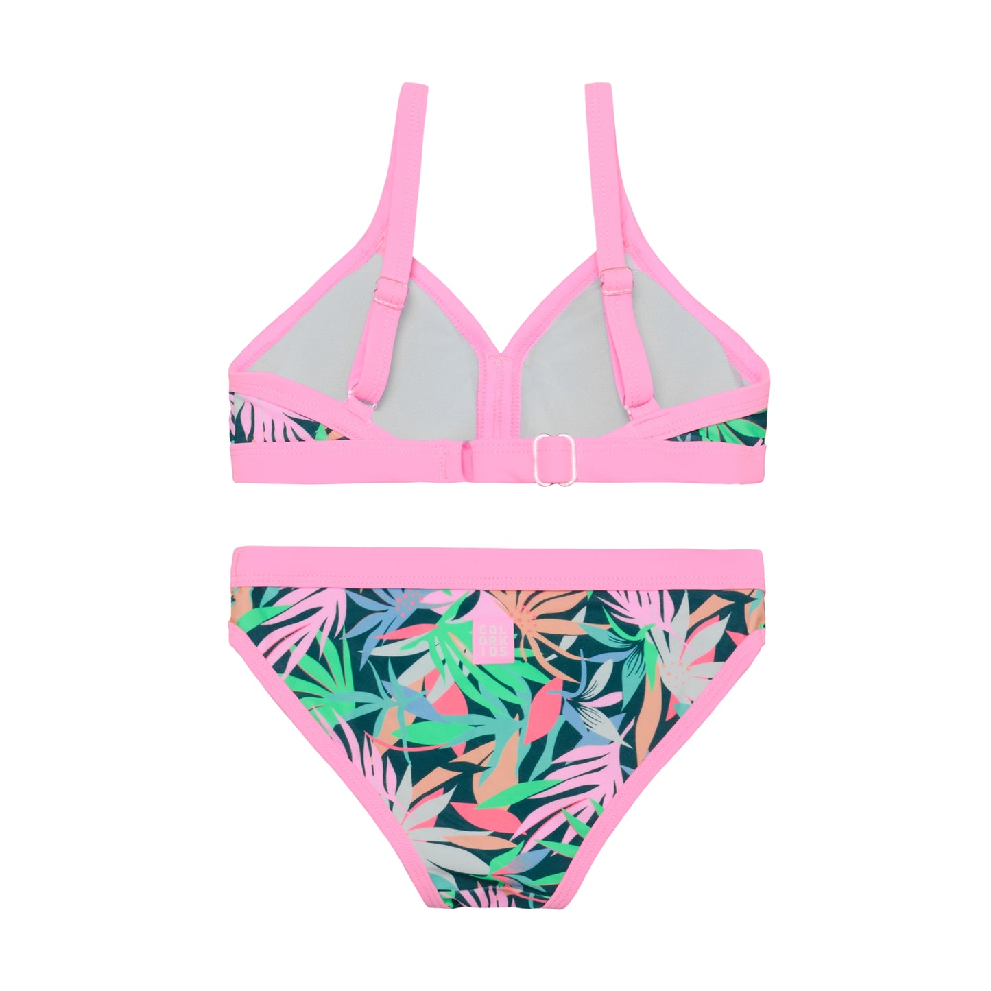 Color Kids Mädchen Bikini 720369 – begonia pink