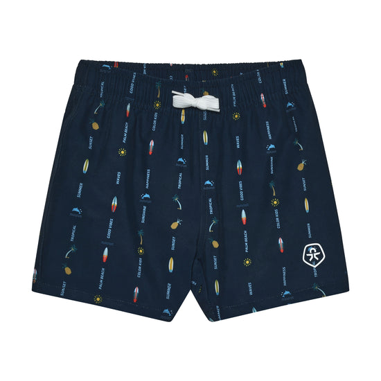 Color Kids Jungen Badehose 720397 – dress blues