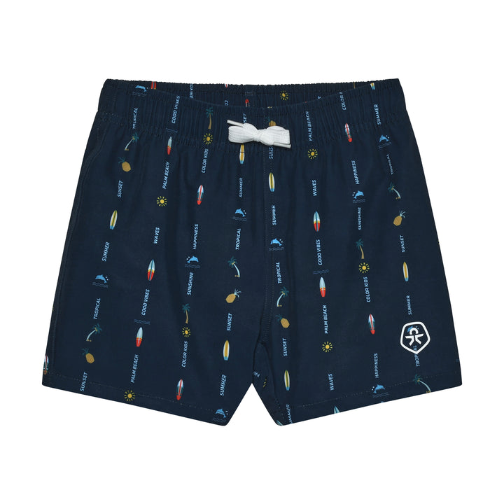 Color Kids Jungen Badehose 720397 – dress blues