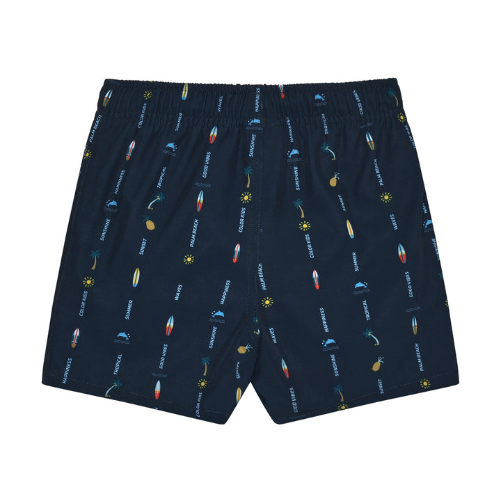 Color Kids Jungen Badehose 720397 – dress blues