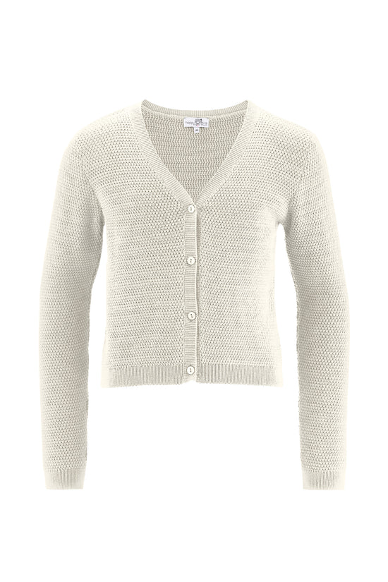 Happy Girls by Eisend Mädchen Strickjacke 741320 – ecru