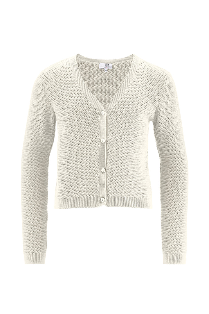 Happy Girls by Eisend Mädchen Strickjacke 741320 – ecru