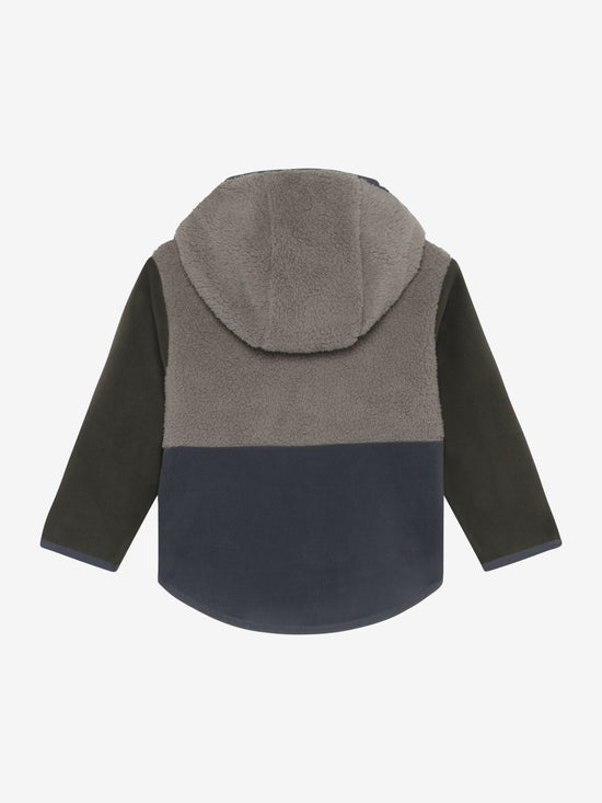Color Kids Baby Jacke Teddy-Fleecejacke 742739 – turbulence