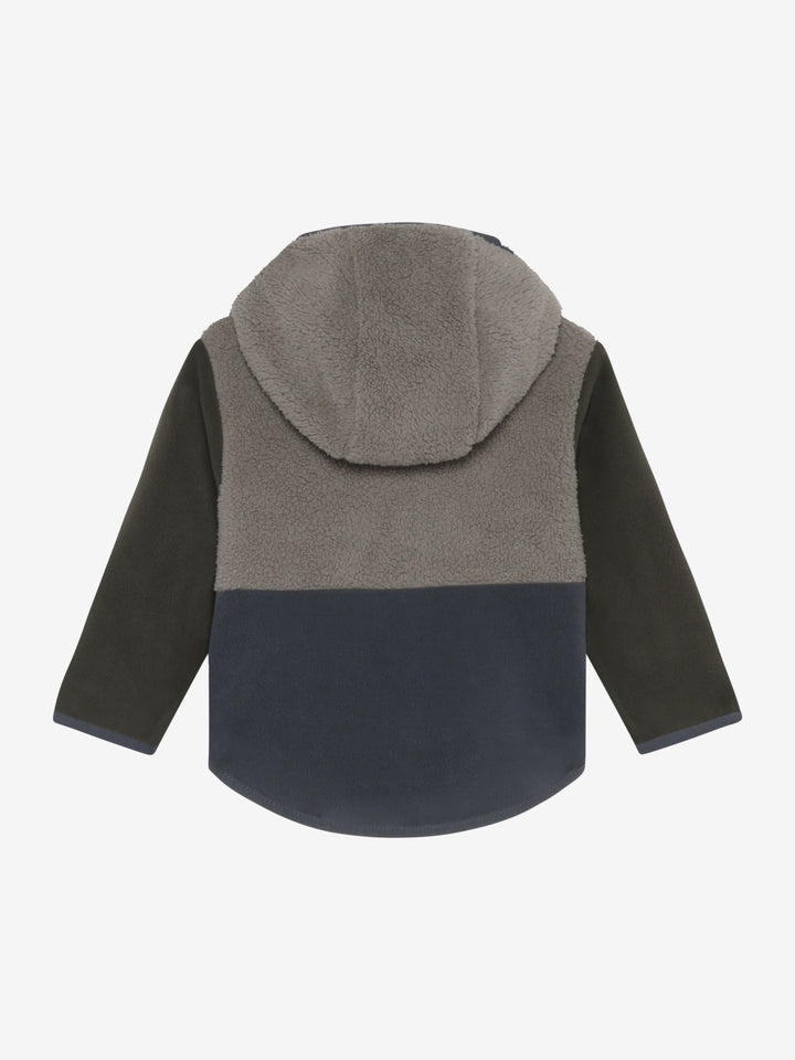 Color Kids Baby Jacke Teddy-Fleecejacke 742739 – turbulence