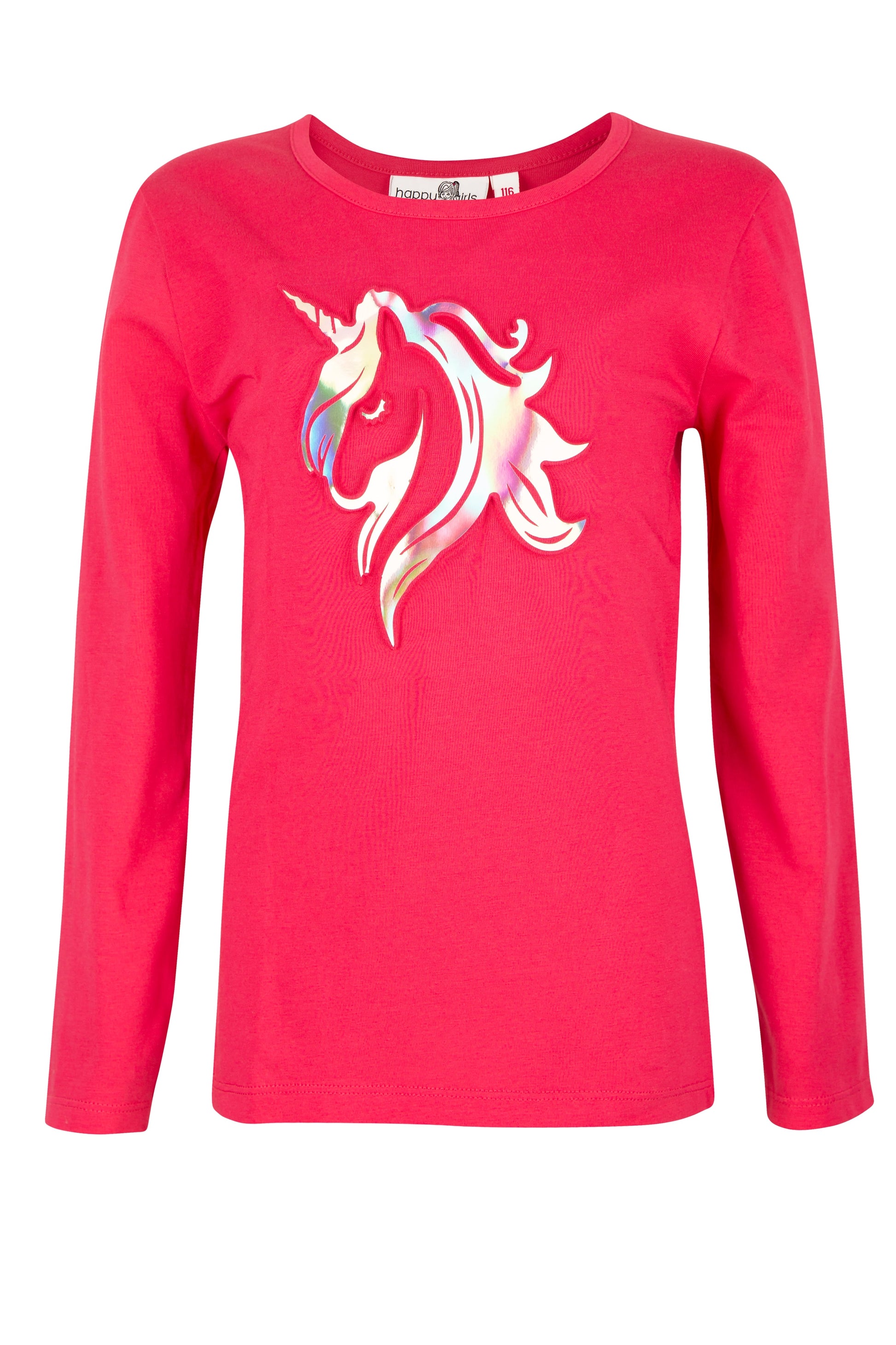 Happy Girls by Eisend Mädchen Langarmshirt Einhorn 753102