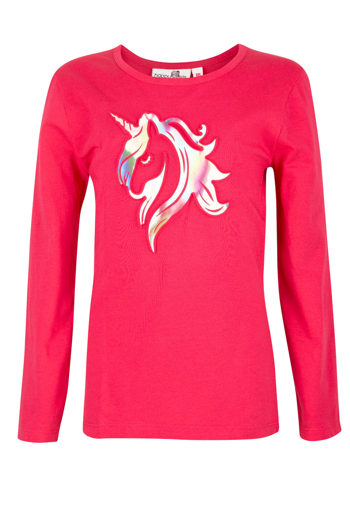 Happy Girls by Eisend Mädchen Langarmshirt Einhorn 753102