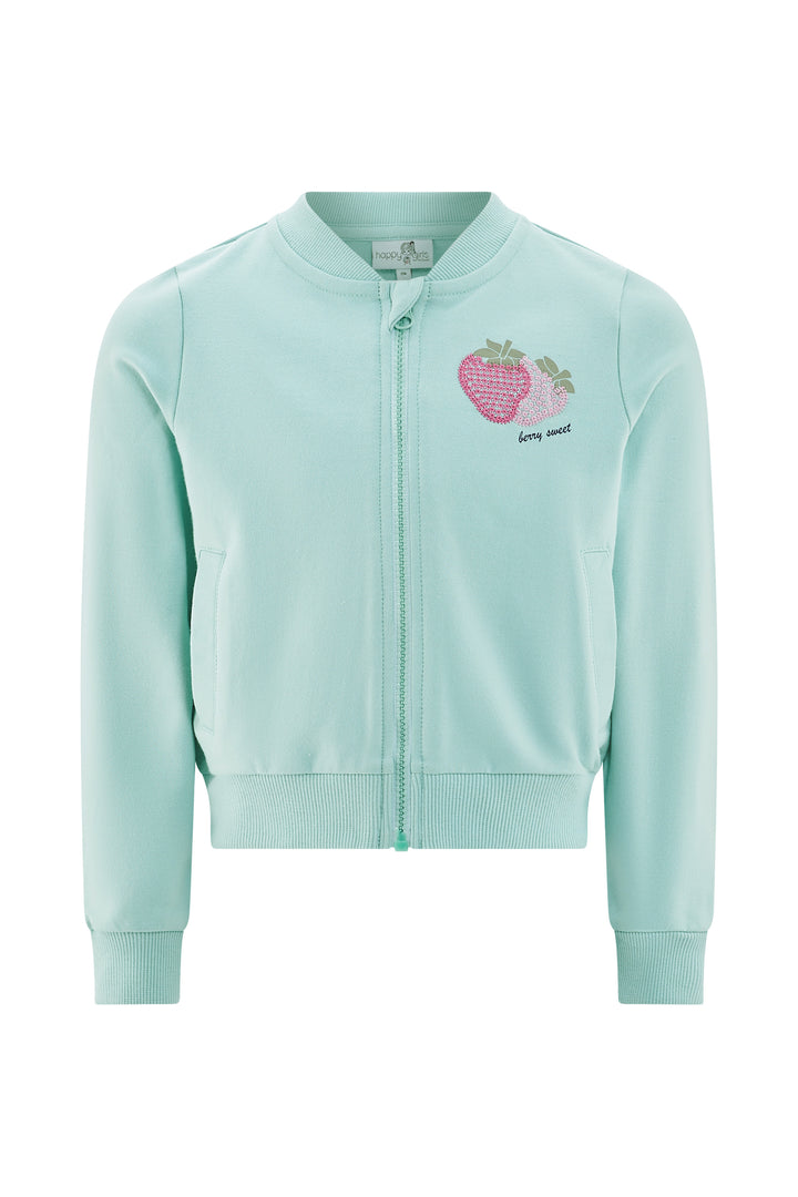 Happy Girls by Eisend Mädchen Sweatjacke 761317 – ice blue