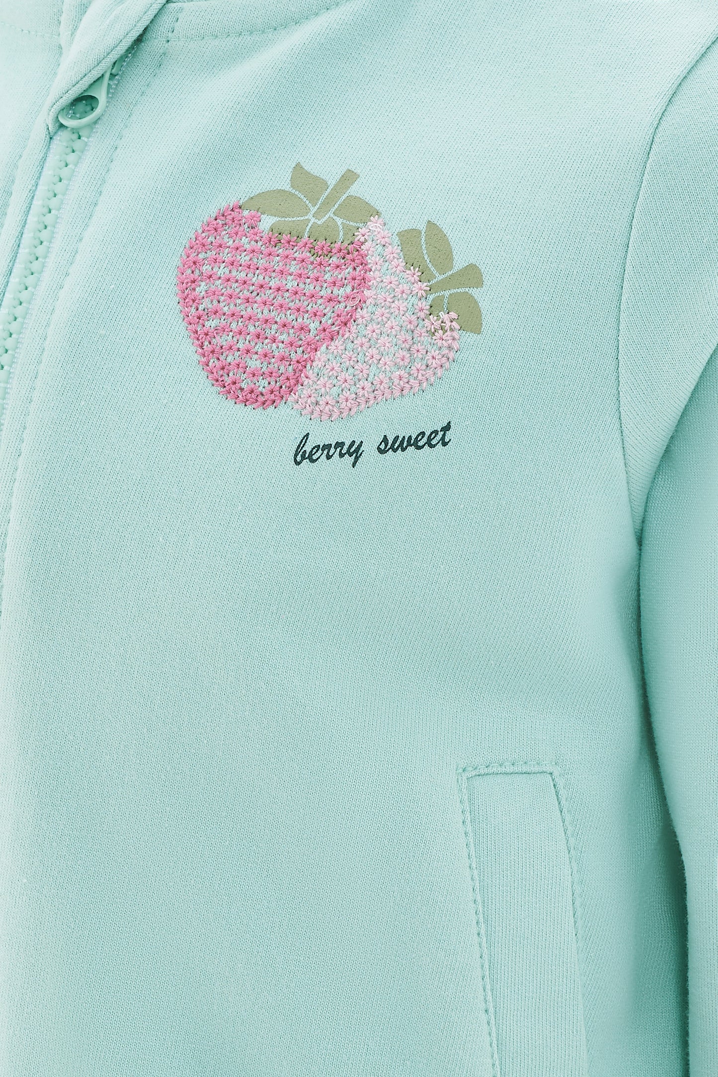 Happy Girls by Eisend Mädchen Sweatjacke 761317 – ice blue