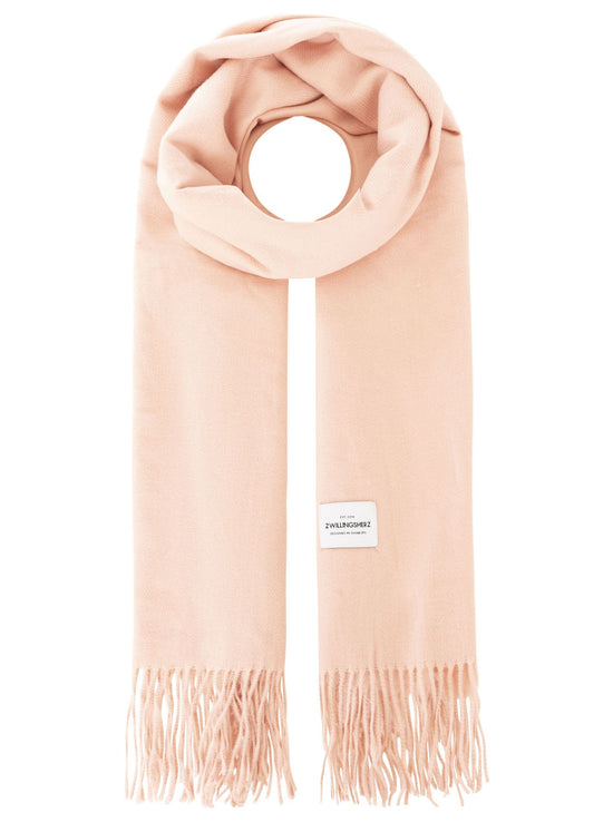 Zwillingsherz Damen Schal "Fransen Uni"