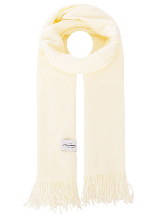 Zwillingsherz Damen Schal "Fransen Uni"