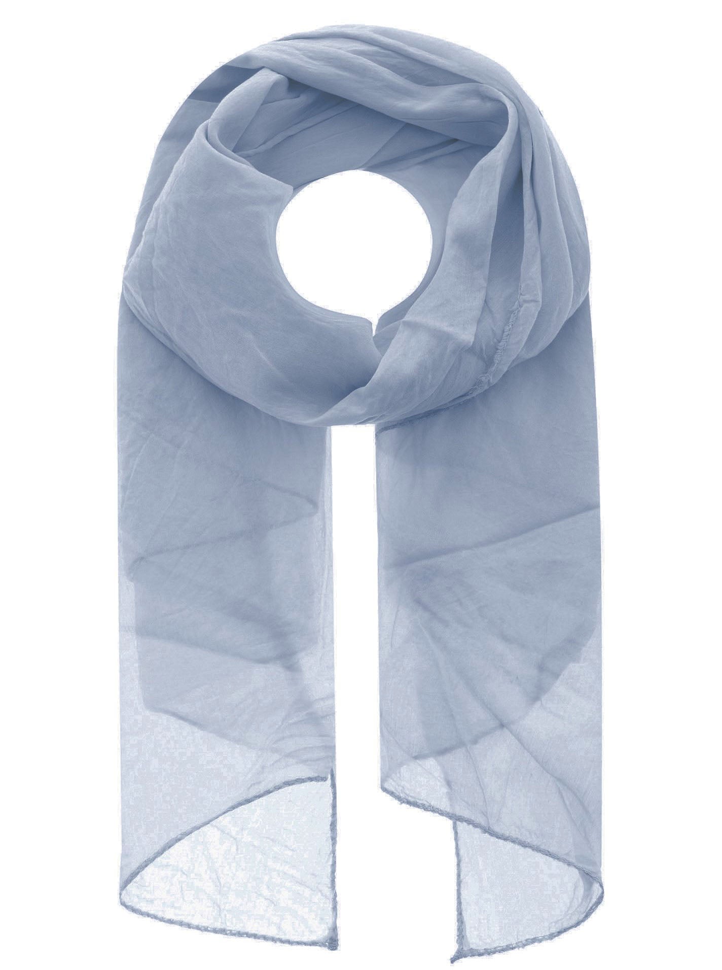Zwillingsherz Schal/Seide "Uni Summer"