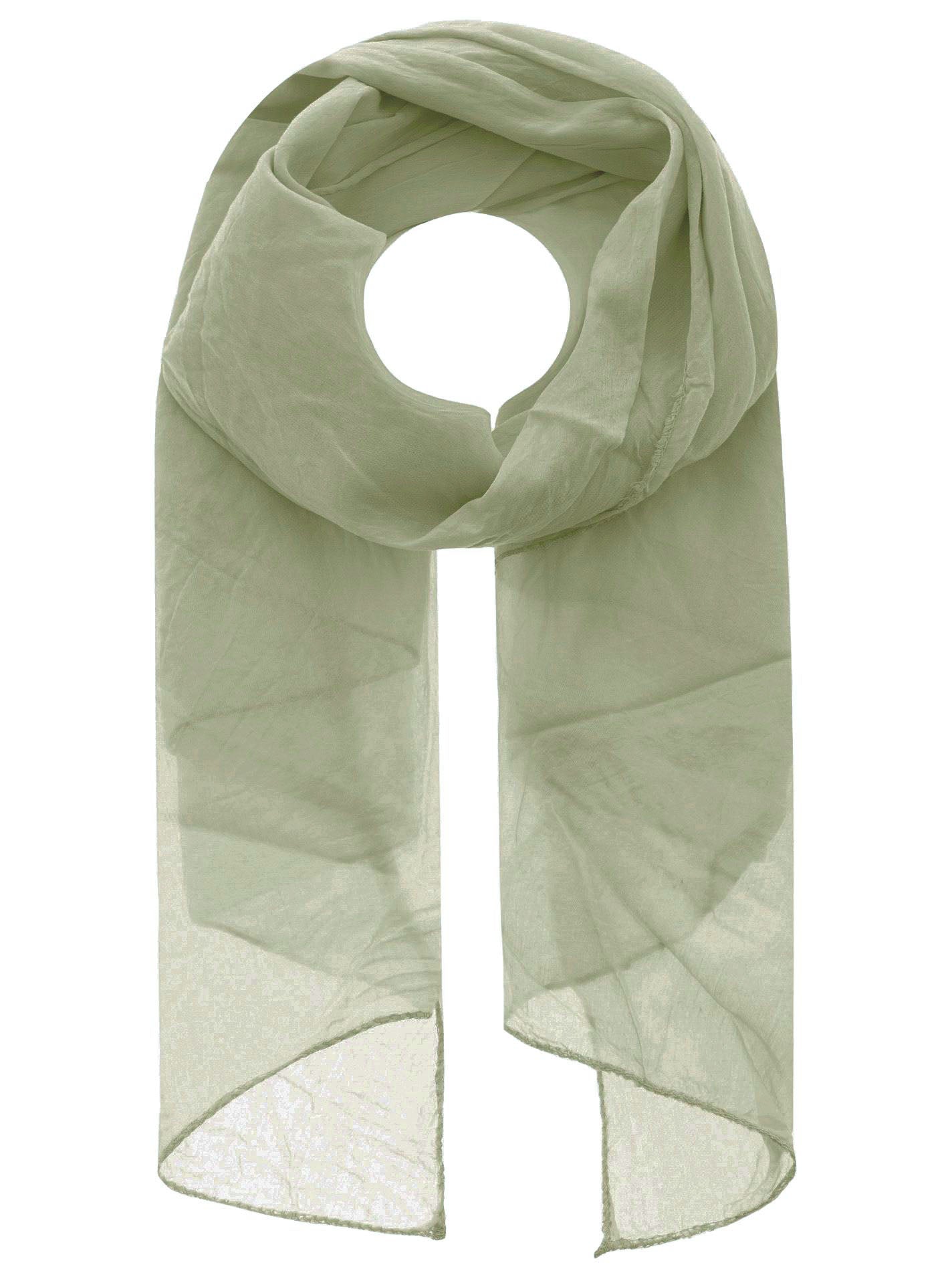 Zwillingsherz Schal/Seide "Uni Summer"