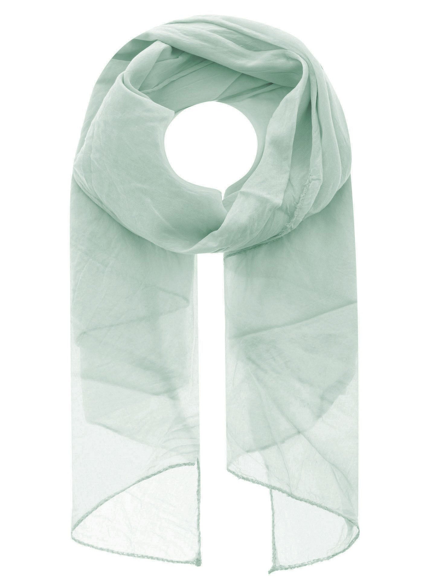 Zwillingsherz Schal/Seide "Uni Summer"