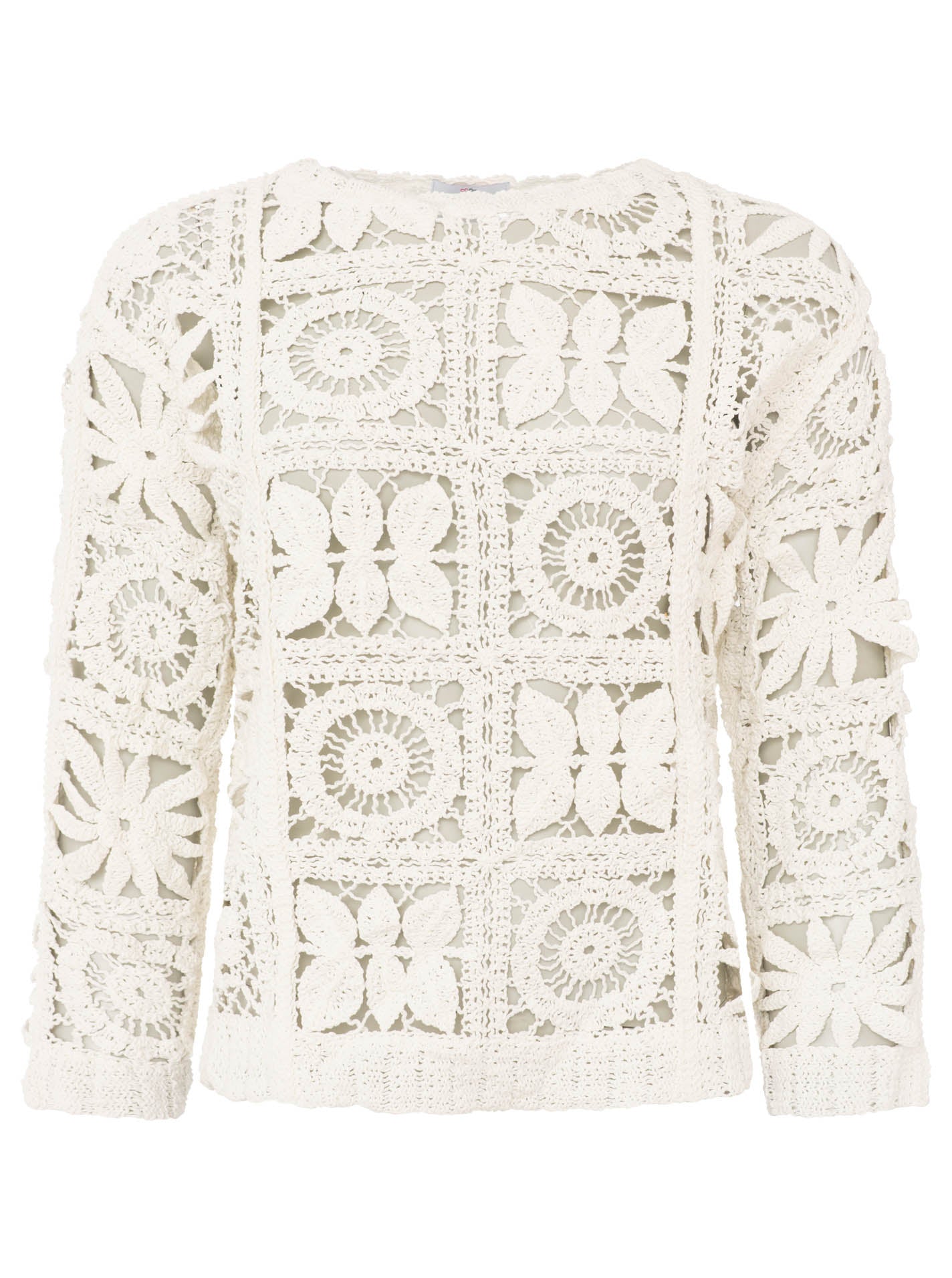 Zwillingsherz Damen Blusenshirt Lochstick "Modern Art"