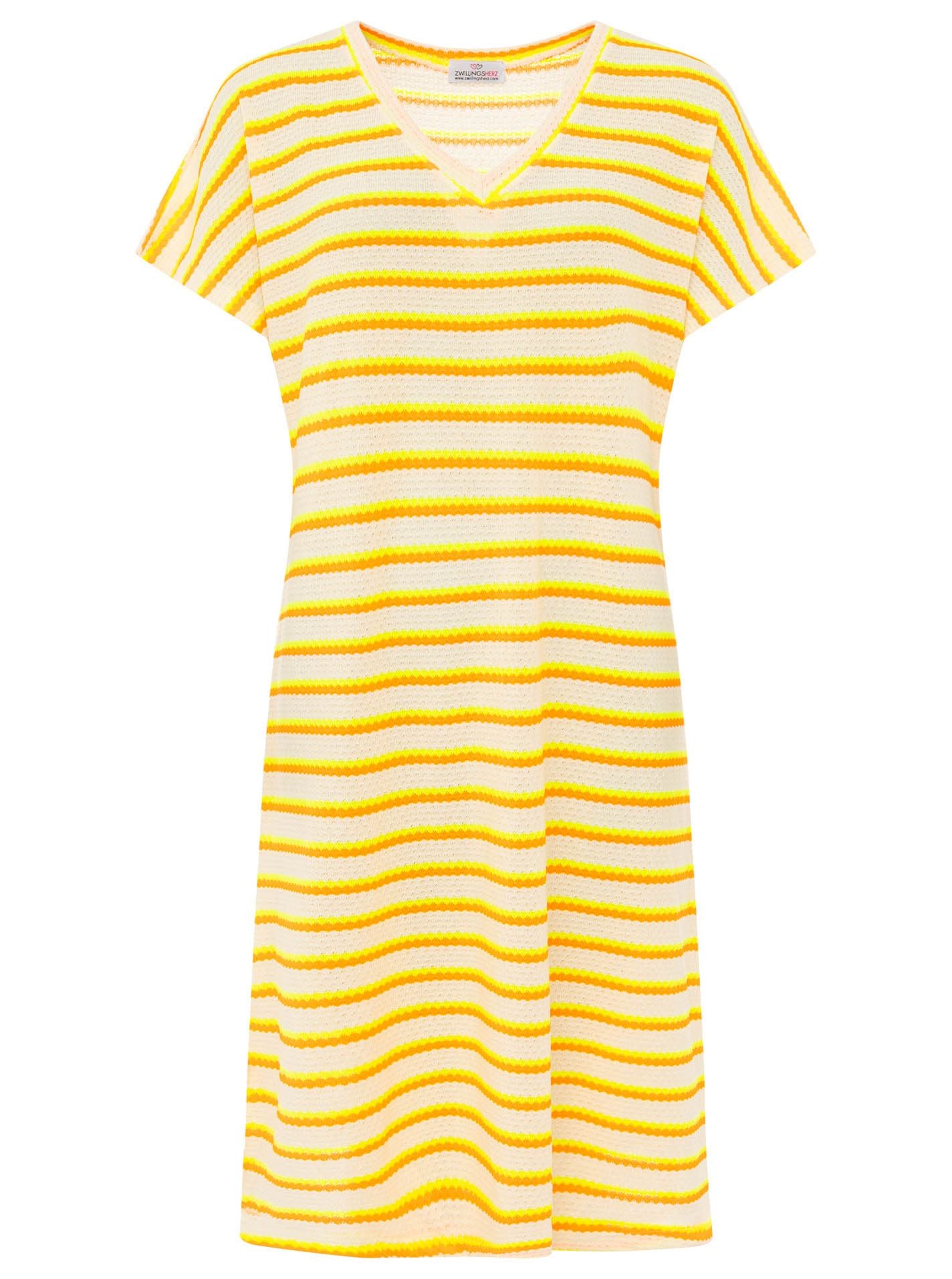 Zwillingsherz Damen Häkelkleid "Summer Lines"