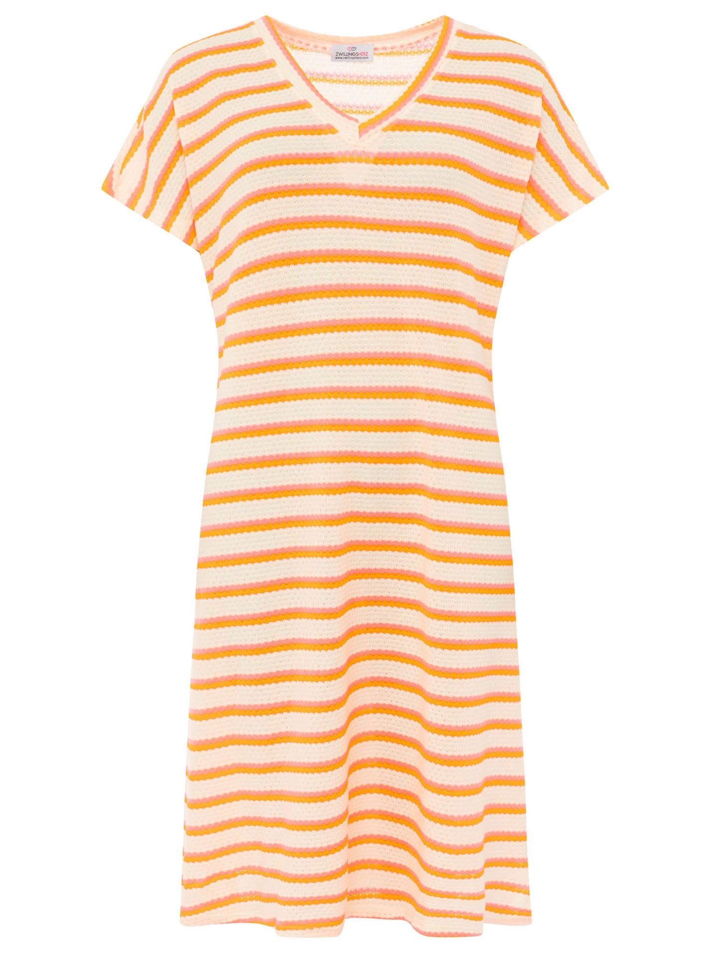 Zwillingsherz Damen Häkelkleid "Summer Lines"
