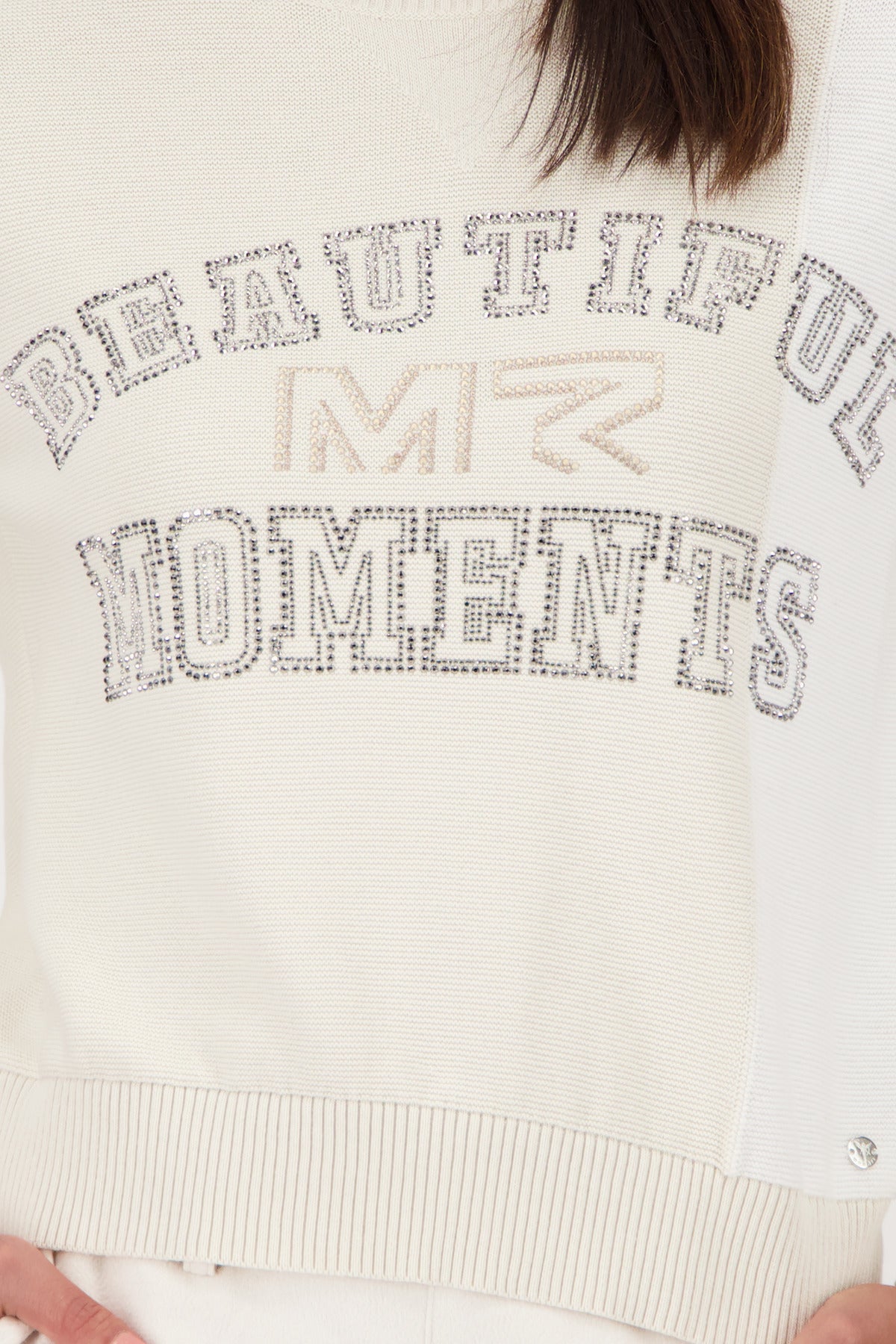 Monari Damen Pullover im Colorblocking-Stil Verona