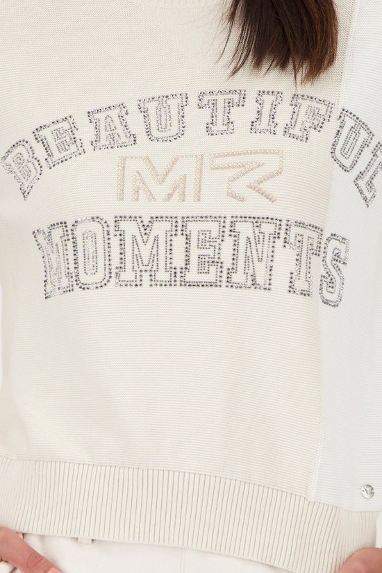 Monari Damen Pullover im Colorblocking-Stil Verona