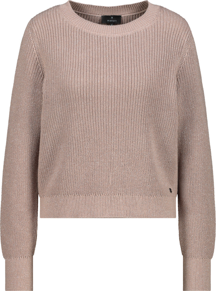 Monari Damen Strickpullover mit Lurex Verona